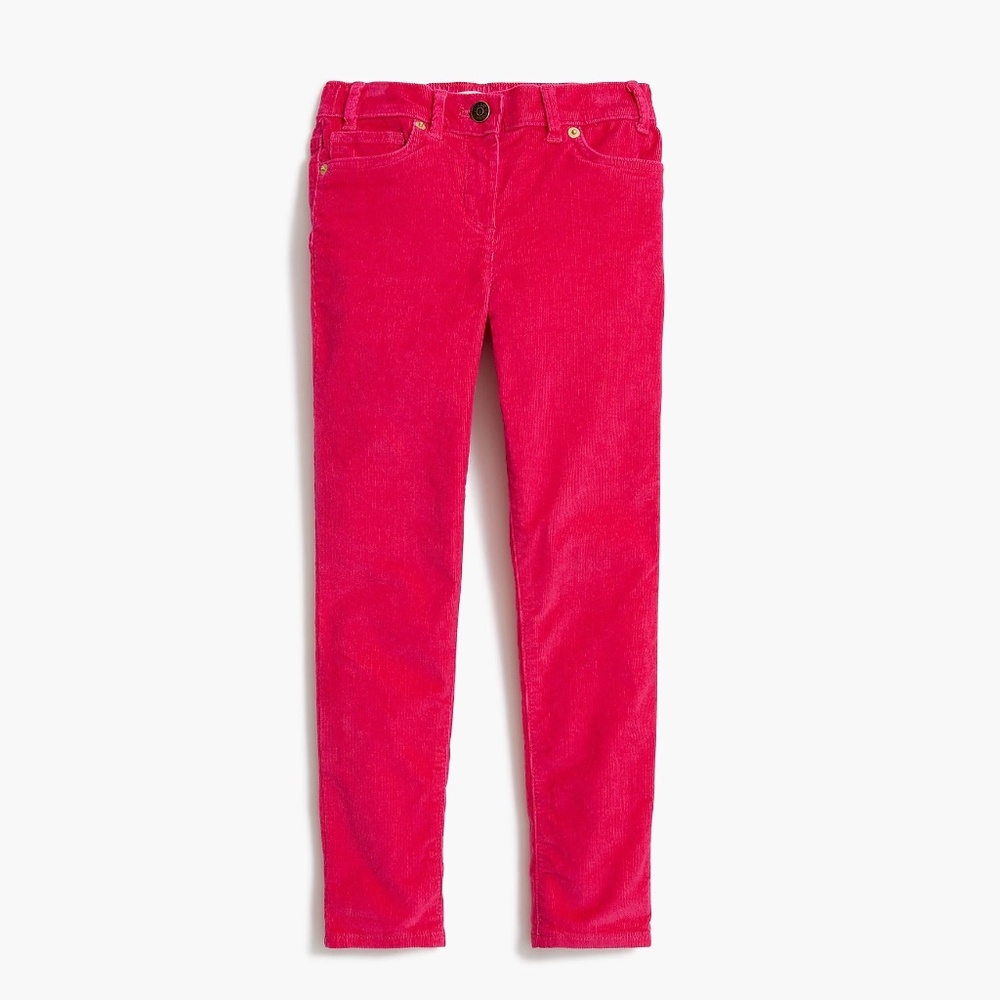 NWT - J. Crew Anywhere Corduroy Pants - Pink - Size 7